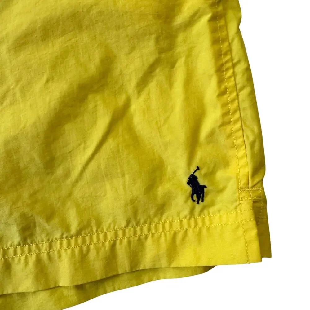 POLO SPORT Swim Trunks Men’s XL Yellow 7” Inseam‎ Quick Dry Board Shorts Summer
